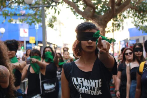 Intervenção "Um estuprador em teu caminho" - Campina Grande (2019) | Foto: Junior Lima @xuniorl
